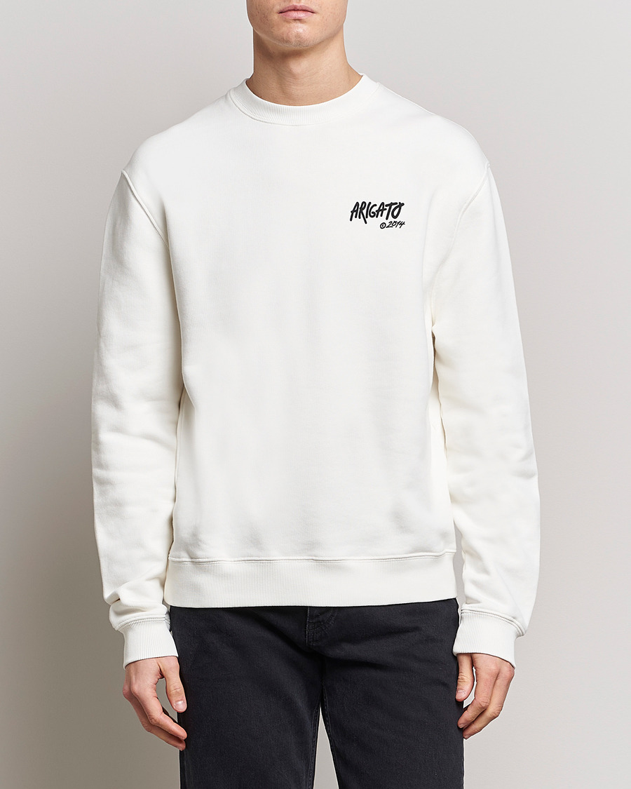 Herre | | Axel Arigato | Arigato Graffiti Sweatshirt Ecru