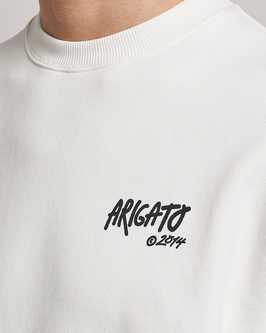 Herre | Gensere | Axel Arigato | Arigato Graffiti Sweatshirt Ecru