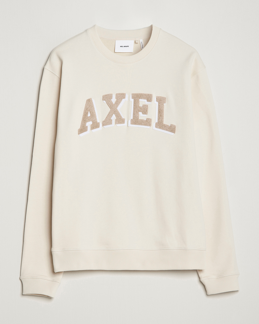 Herre | Gensere | Axel Arigato | Axel Arc Sweatshirt Pale Beige