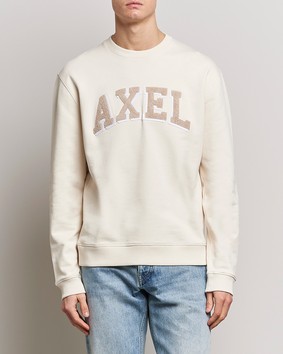 Herre | Axel Arigato | Axel Arigato | Axel Arc Sweatshirt Pale Beige
