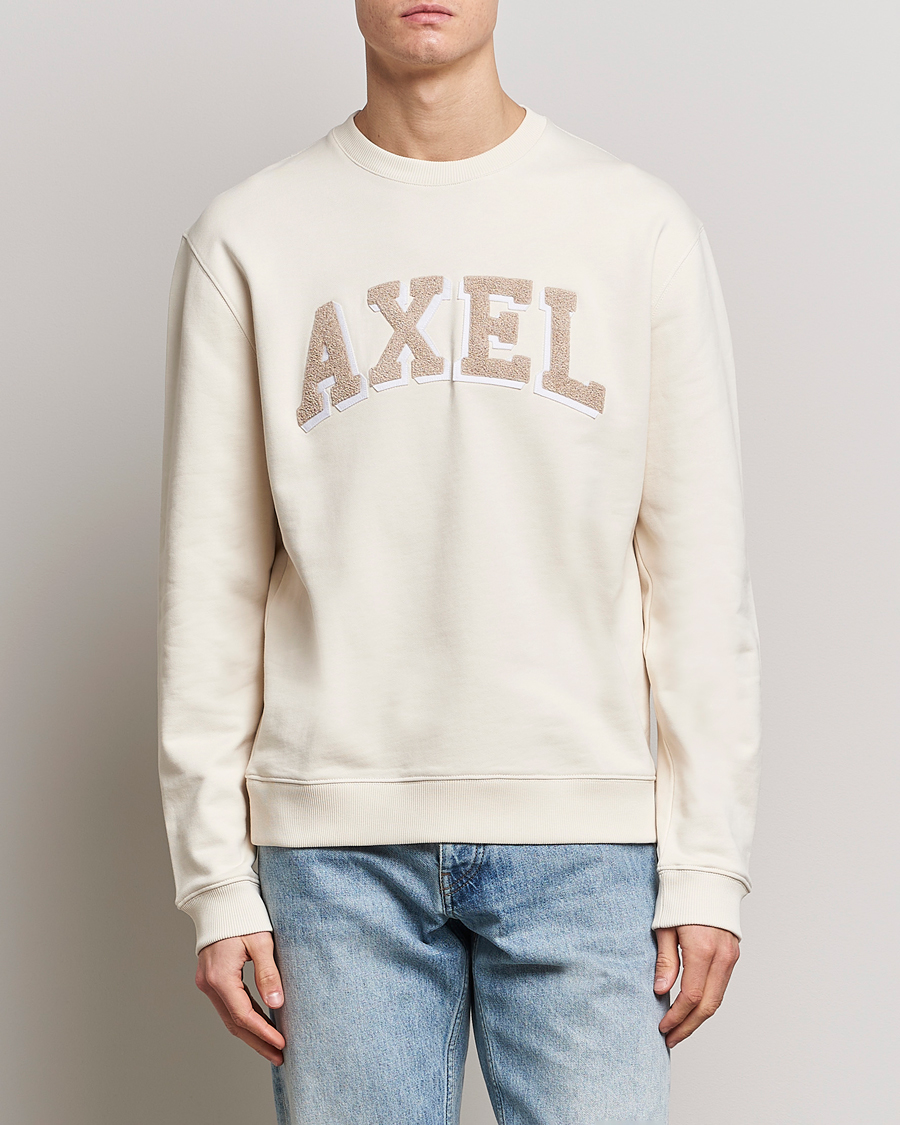 Herre | Gensere | Axel Arigato | Axel Arc Sweatshirt Pale Beige