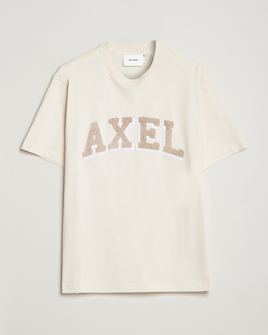 Herre | T-Shirts | Axel Arigato | Axel Arc T-Shirt Pale Beige