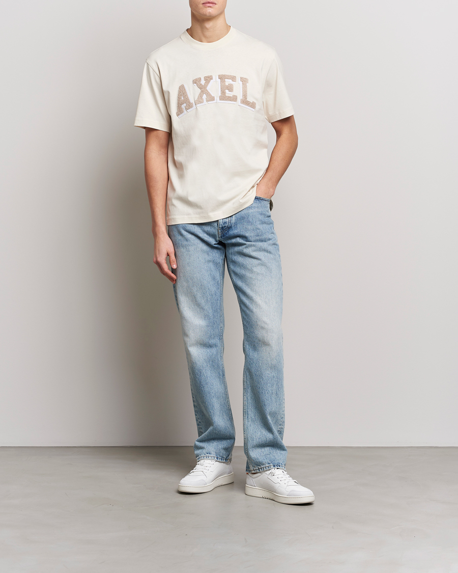 Herre | T-Shirts | Axel Arigato | Axel Arc T-Shirt Pale Beige