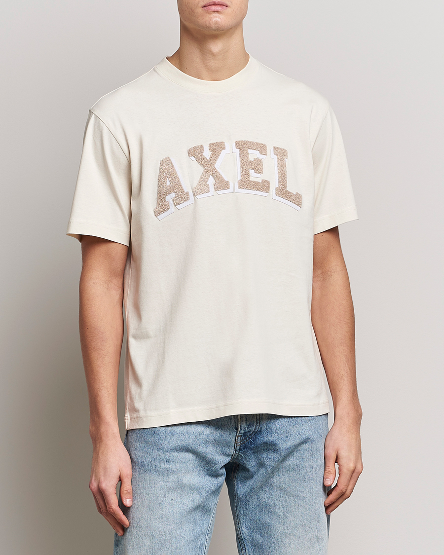 Herre | Axel Arigato | Axel Arigato | Axel Arc T-Shirt Pale Beige