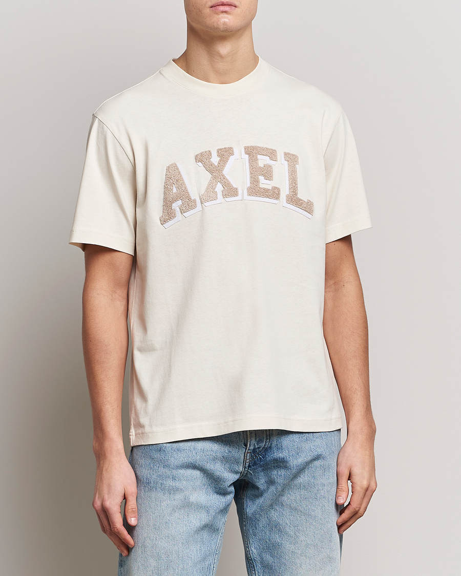 Herre | T-Shirts | Axel Arigato | Axel Arc T-Shirt Pale Beige