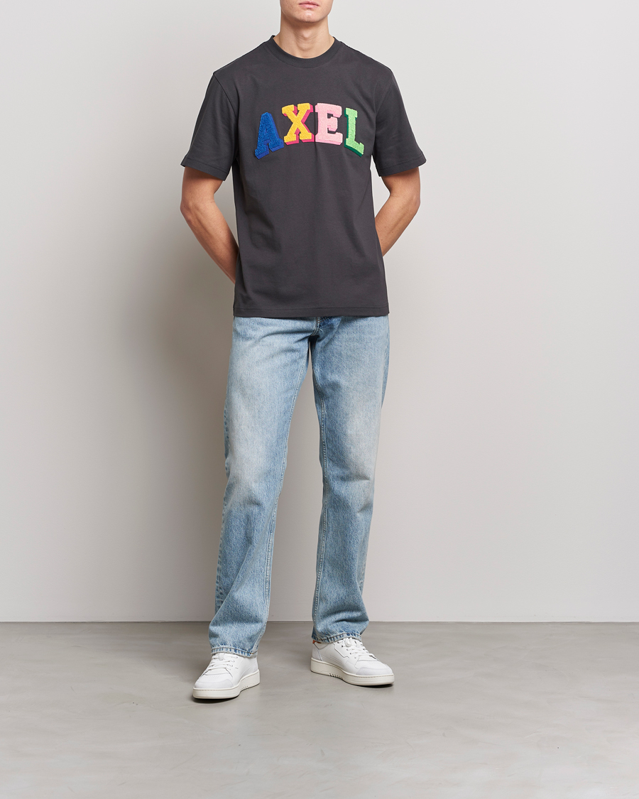 Herre | T-Shirts | Axel Arigato | Axel Arc T-Shirt Volcanic Ash