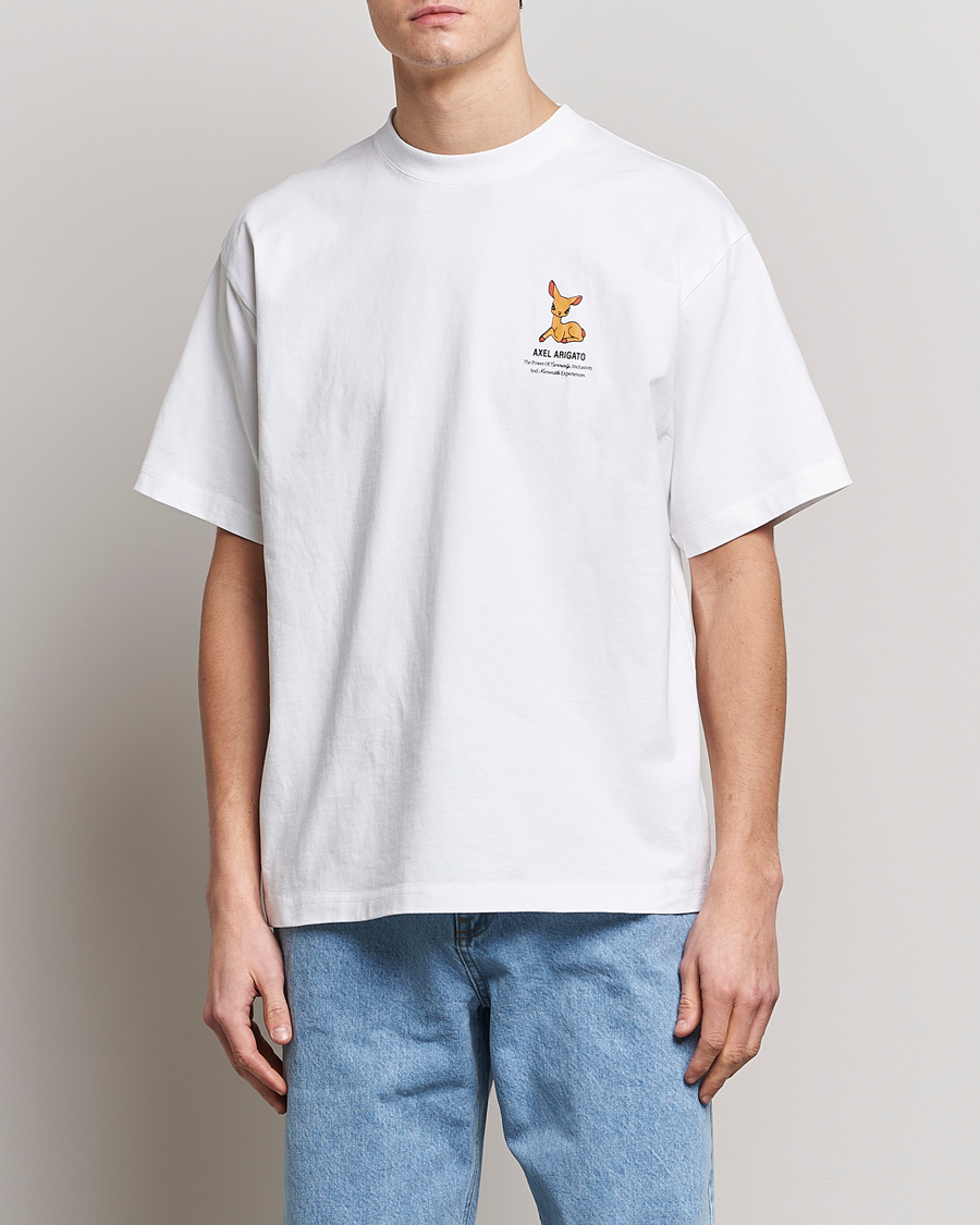 Herre | Hvite t-shirts | Axel Arigato | Juniper T-Shirt White