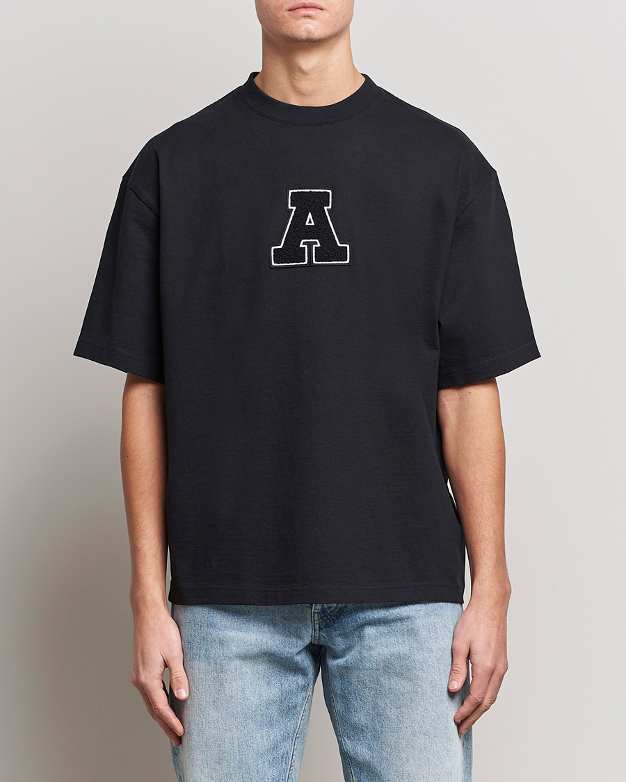 Herre | Kortermede t-shirts | Axel Arigato | College A T-Shirt Black
