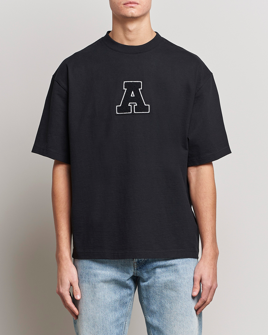 Herre | T-Shirts | Axel Arigato | College A T-Shirt Black