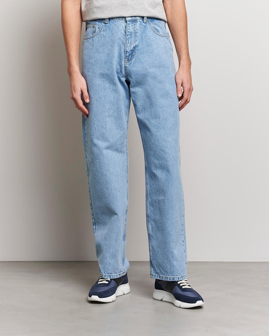 Herre |  | Axel Arigato | Zine Relaxed Fit Jeans Light Blue