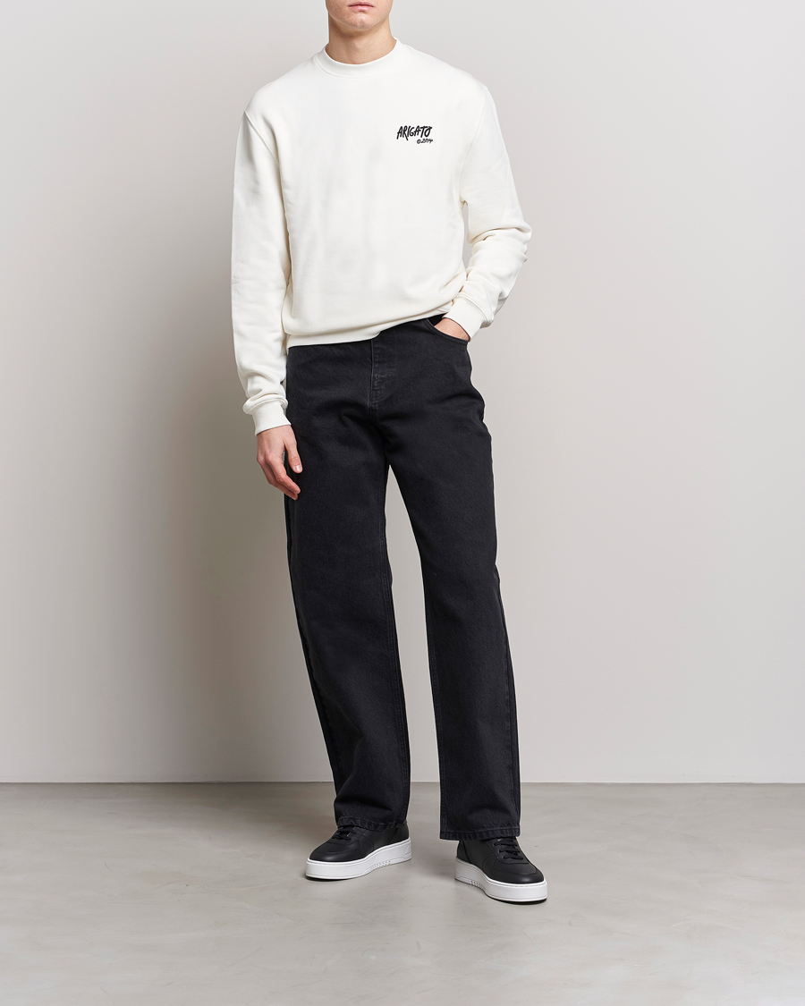 Herre | Jeans | Axel Arigato | Zine Relaxed Fit Jeans Faded Black