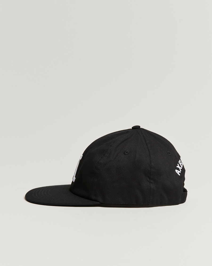 Herre | Axel Arigato Varsity A Flat Cap Black | Axel Arigato | Varsity A Flat Cap Black