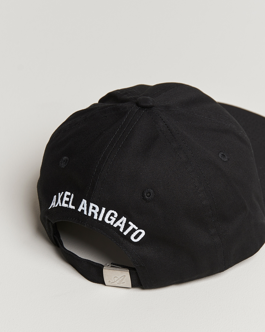 Herre | Axel Arigato Varsity A Flat Cap Black | Axel Arigato | Varsity A Flat Cap Black