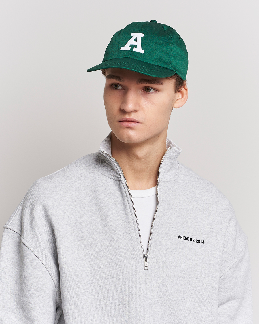 Herre | Axel Arigato Varsity A Flat Cap College Green | Axel Arigato | Varsity A Flat Cap College Green