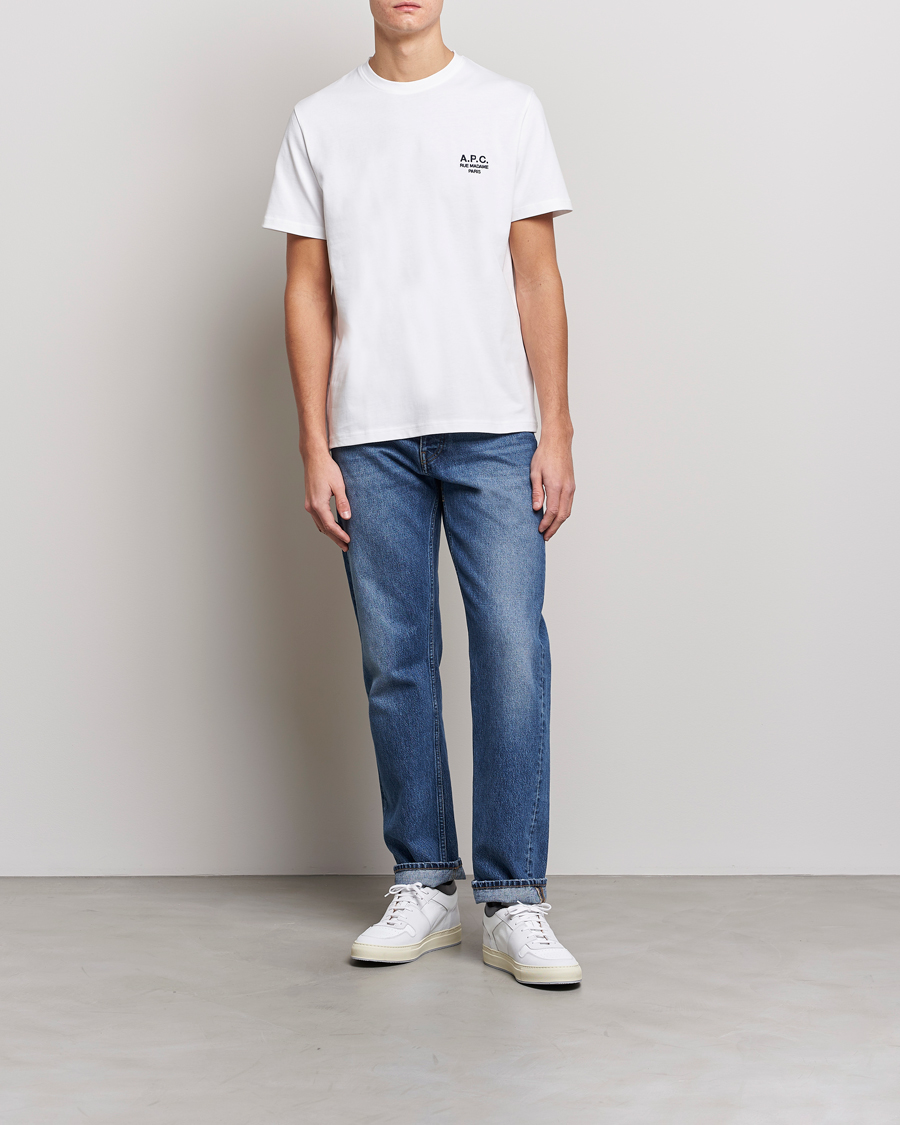 Herre | T-Shirts | A.P.C. | Raymond T-Shirt White