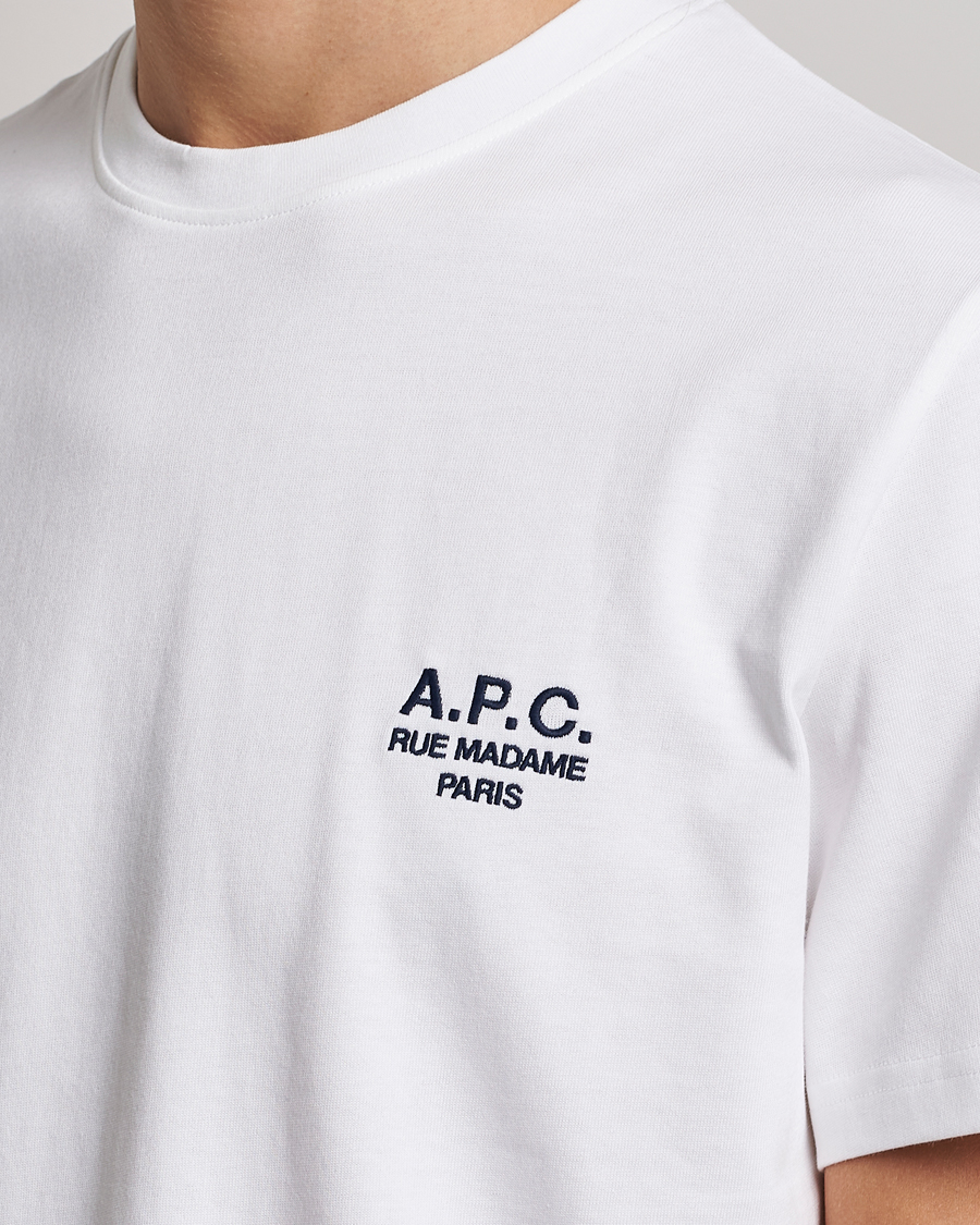 Herre | T-Shirts | A.P.C. | Raymond T-Shirt White