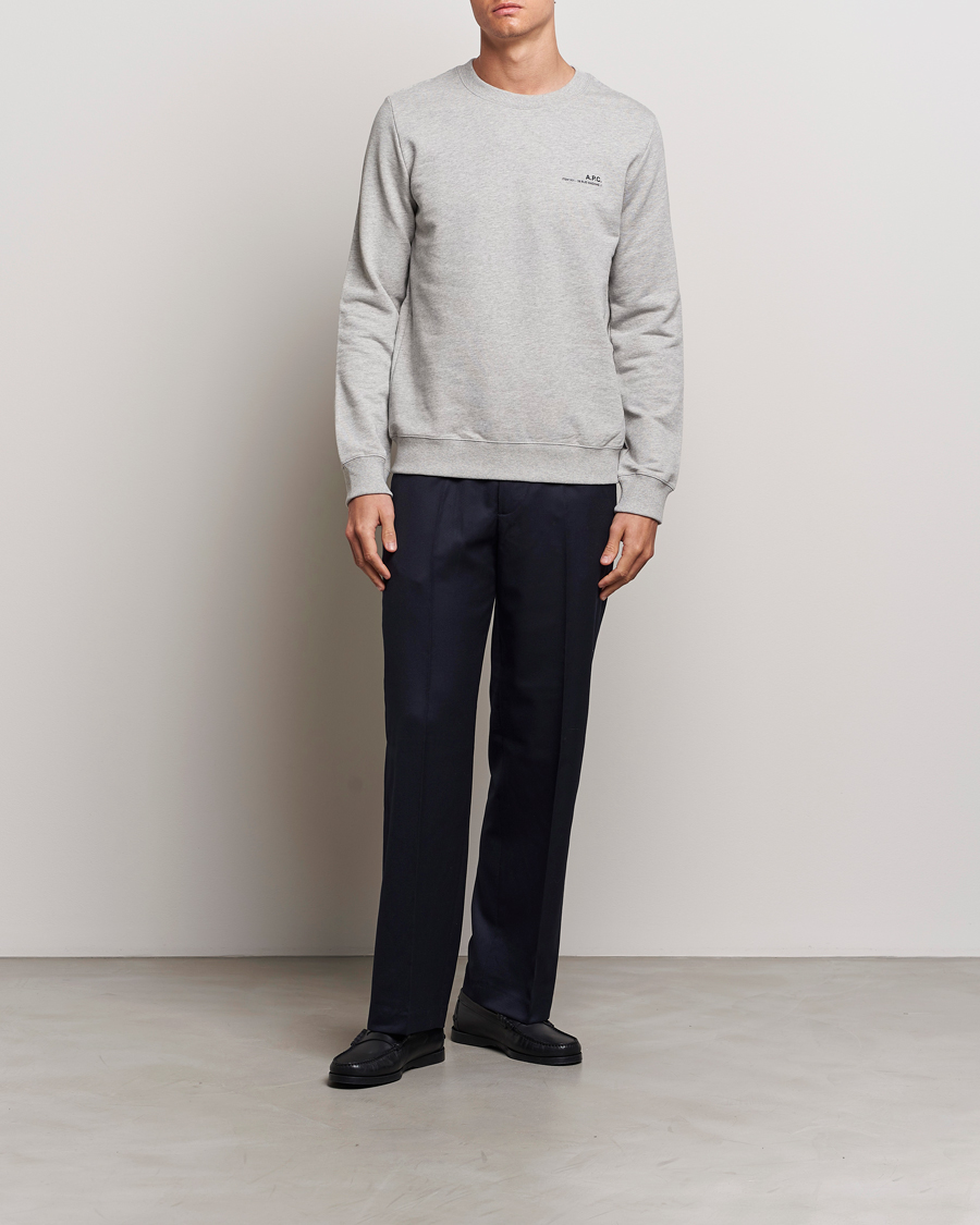 Herre | Gensere | A.P.C. | Item Sweatshirt Heather Grey