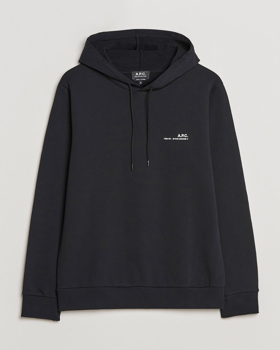 Herre |  | A.P.C. | Item Hoodie Black