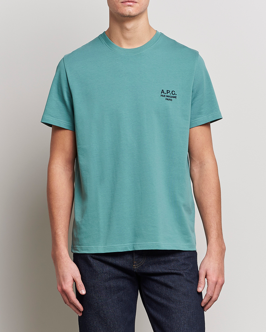 Herre | Kortermede t-shirts | A.P.C. | Raymond T-Shirt Green