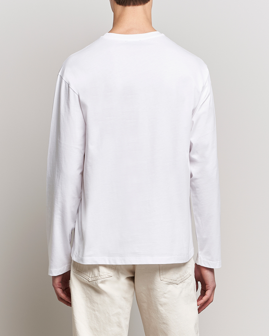 Herre | T-Shirts | A.P.C. | VPC Long Sleeve T-Shirt White