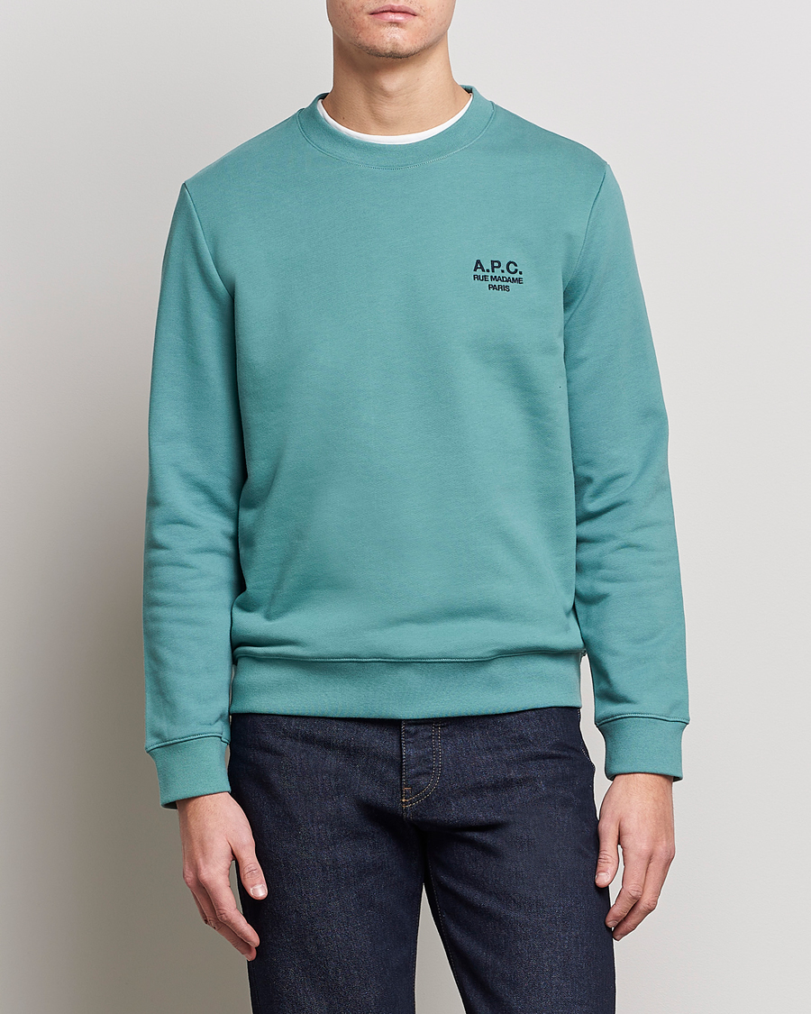 Herre | | A.P.C. | Rider Sweatshirt Green