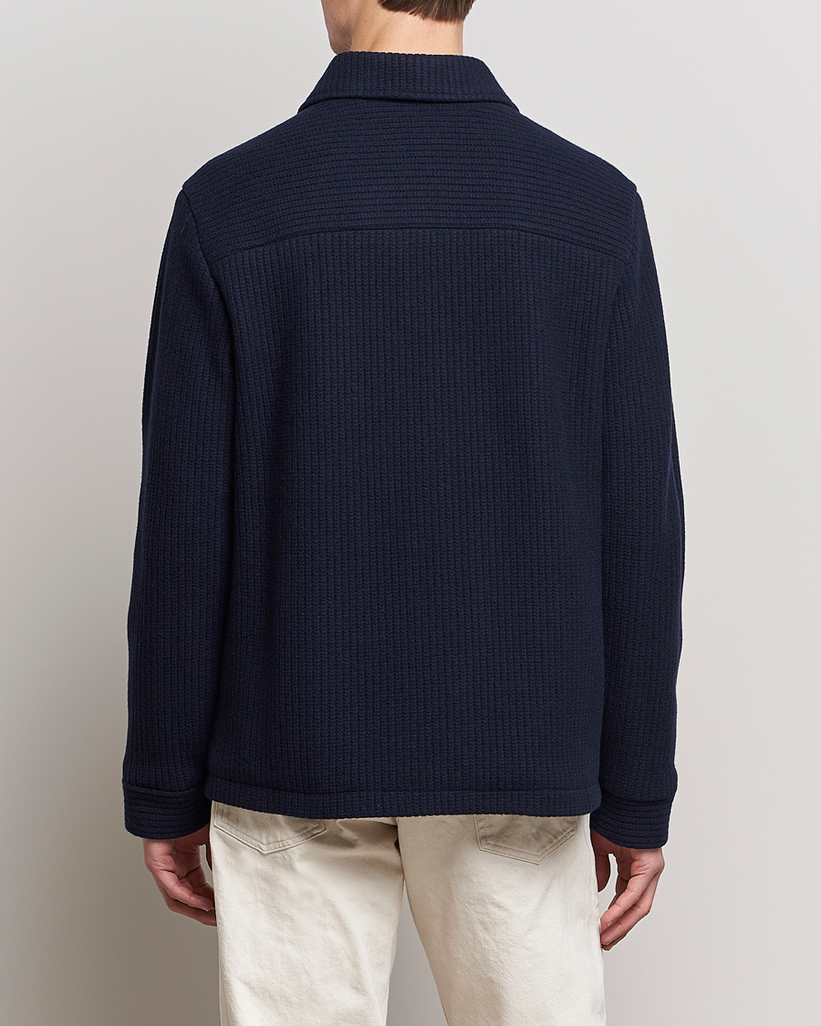 Herre | Jakker | A.P.C. | Wool Blouson Jacket Navy