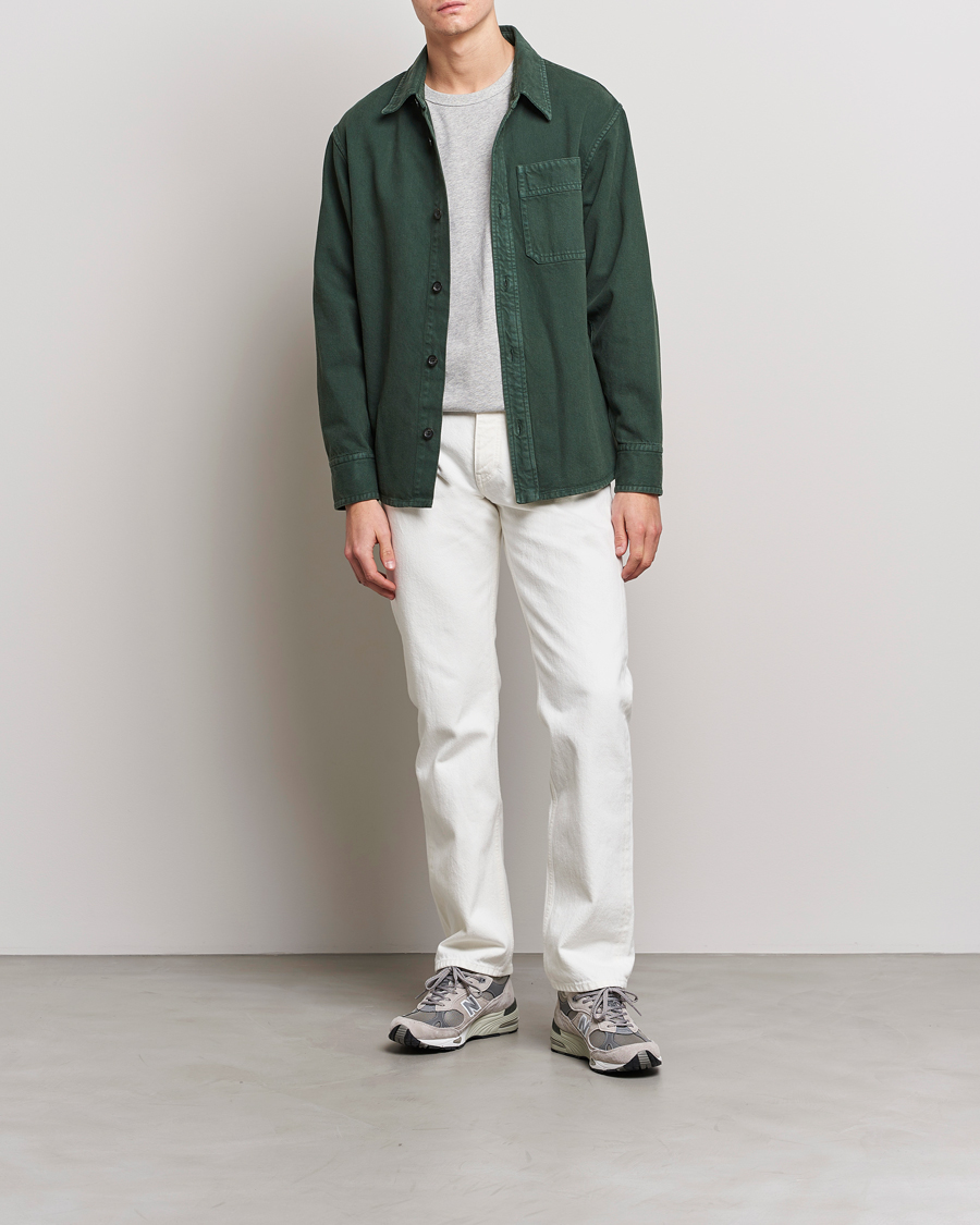 Herre | Skjorter | A.P.C. | Basile Shirt Jacket Dark Green