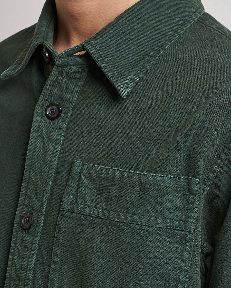 Herre | Skjorter | A.P.C. | Basile Shirt Jacket Dark Green