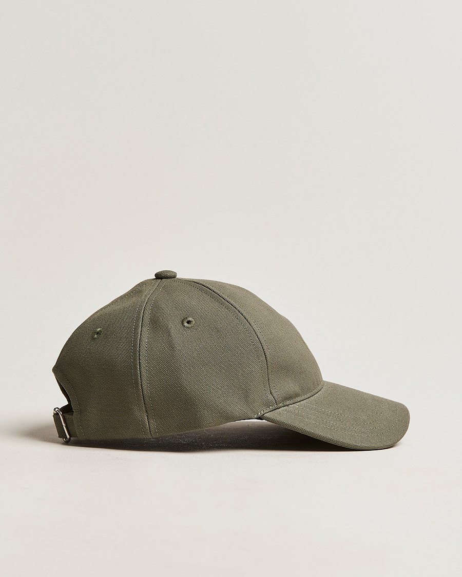 Herre | A.P.C. Charlie Baseball Cap Khaki Green | A.P.C. | Charlie Baseball Cap Khaki Green