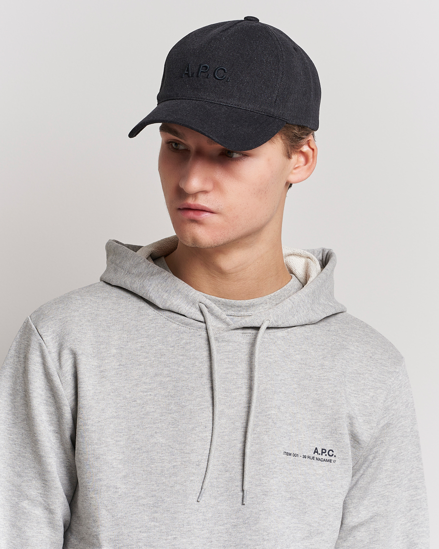 Herre | A.P.C. Baseball Cap Black | A.P.C. | Baseball Cap Black