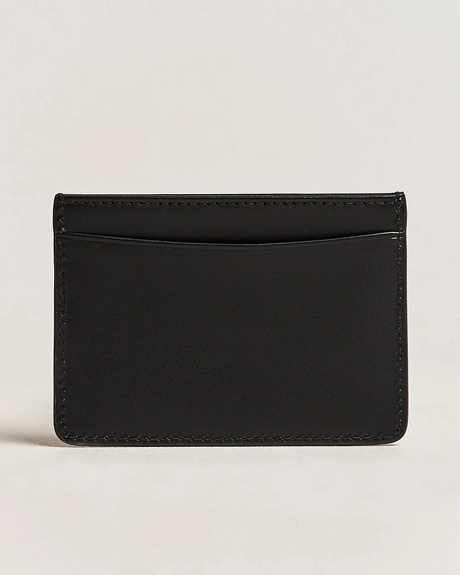 Herre | Kortholdere | A.P.C. | Calf Leather Card Holder Black