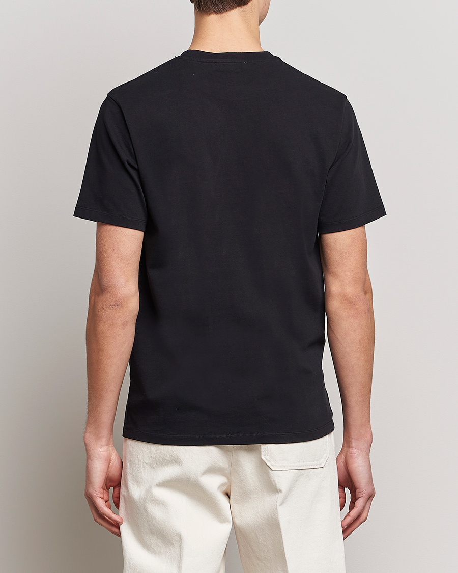 Herre | T-Shirts | Maison Kitsuné | Mini Handwriting T-Shirt Black