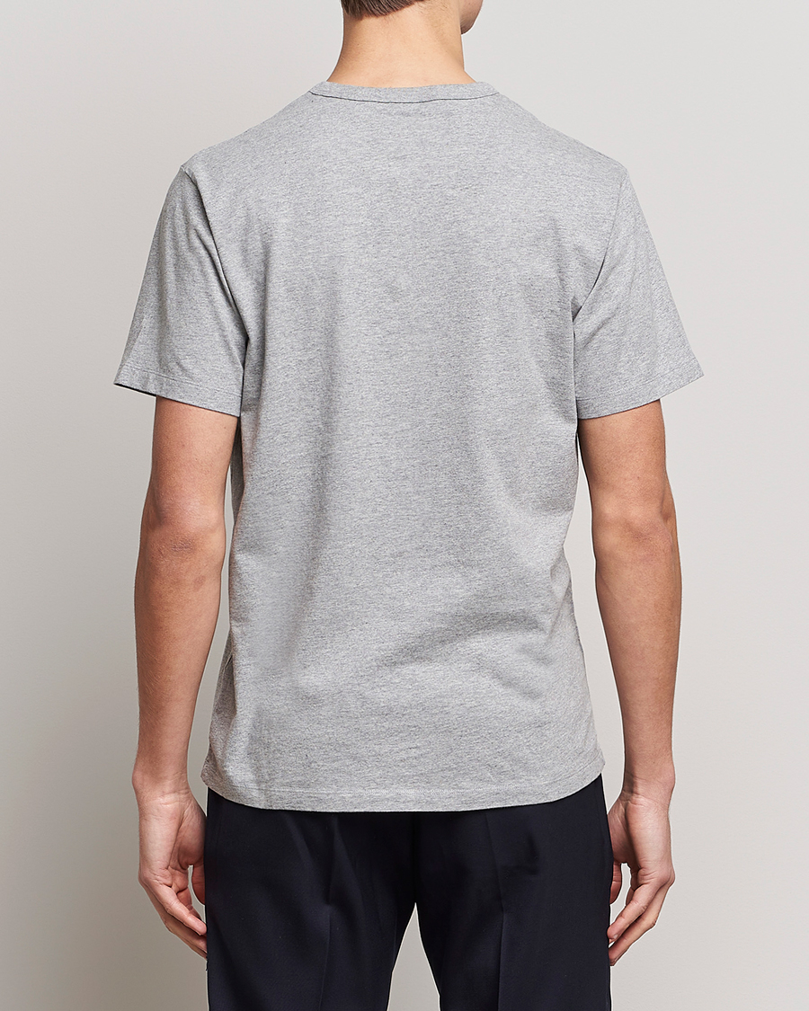 Herre | T-Shirts | Maison Kitsuné | Baby Fox Patch Tee Light Grey