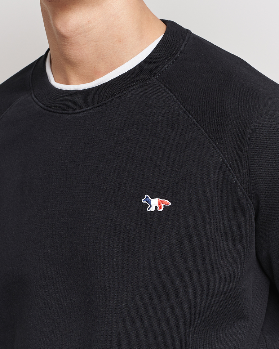 Herre | Gensere | Maison Kitsuné | Tricolor Fox Sweatshirt Black