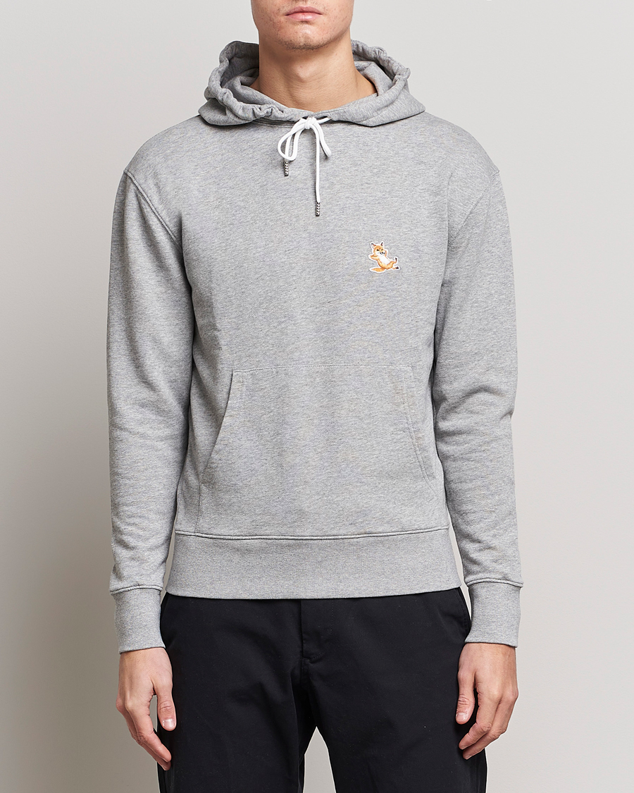 Herre | Gensere | Maison Kitsuné | Chillax Fox Hoodie Light Grey