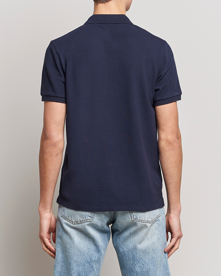 Herre | Pikéer | Maison Kitsuné | Tricolor Fox Polo Navy