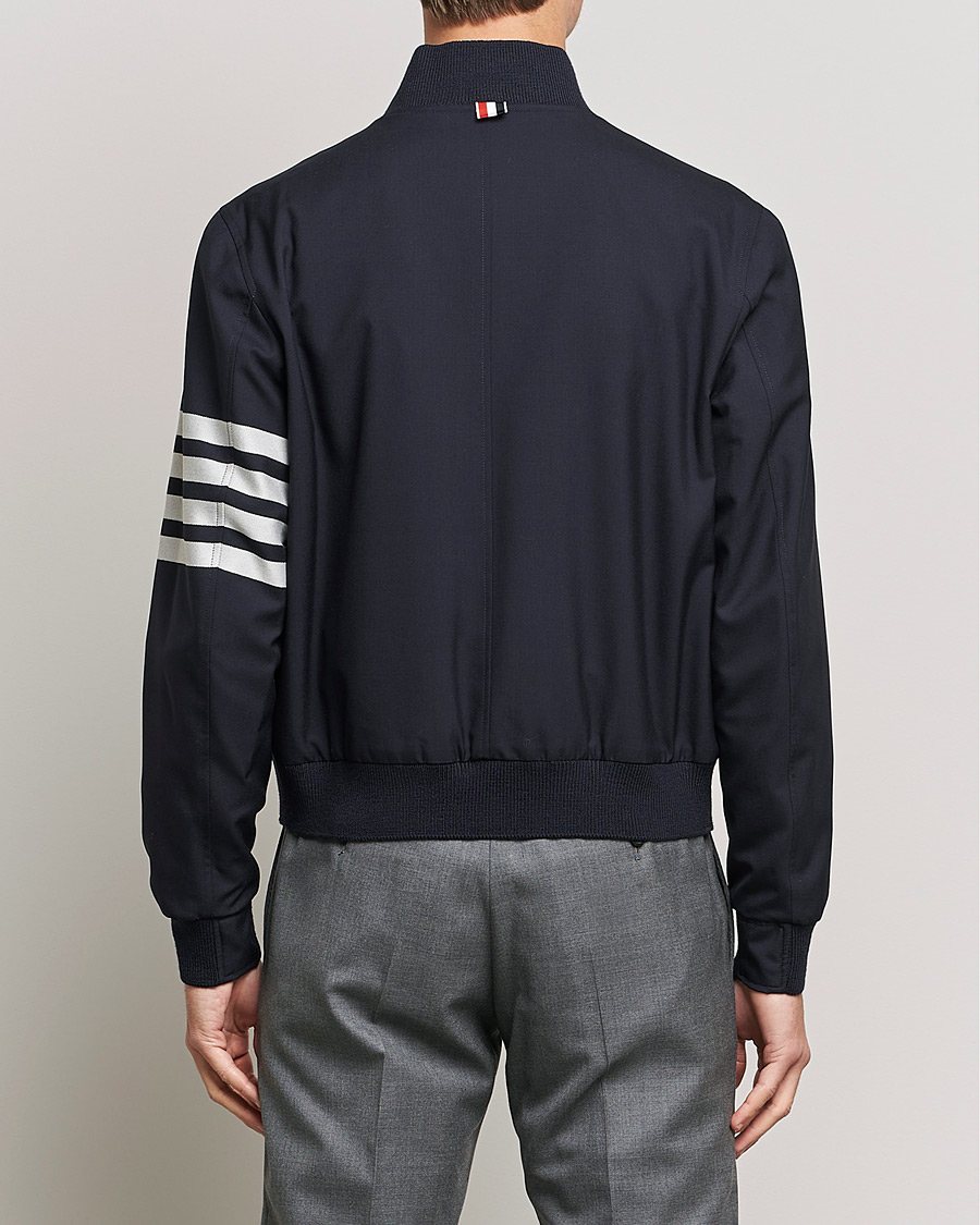 Herre | Jakker | Thom Browne | 4-Bar Blouson Jacket Navy