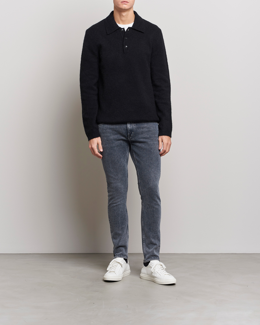 Herre | Gensere | Tiger of Sweden | Taylen Alpacka Knitted Pique Black