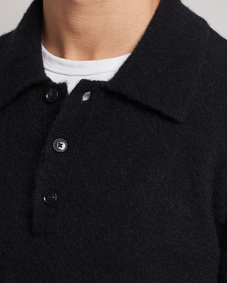 Herre | Gensere | Tiger of Sweden | Taylen Alpacka Knitted Pique Black
