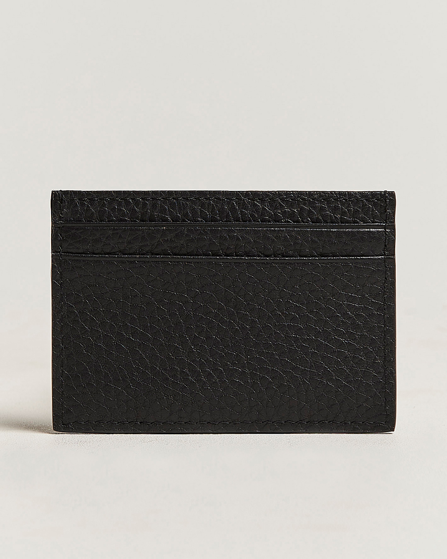 Herre | Tiger of Sweden Wharf Cow Leather Cardholder Black | Tiger of Sweden | Wharf Cow Leather Cardholder Black