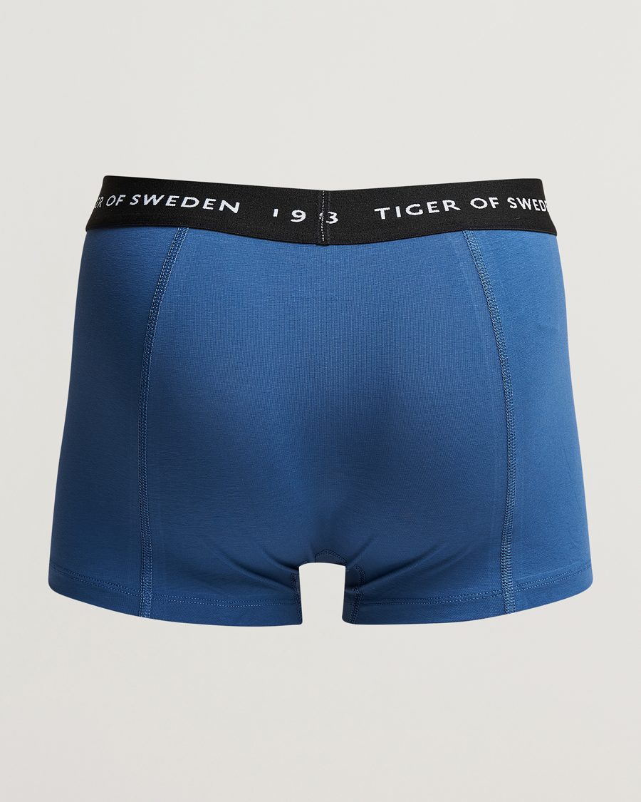 Herre | Undertøy | Tiger of Sweden | Hermod 3-Pack Organic Cotton Trunck Blue Black