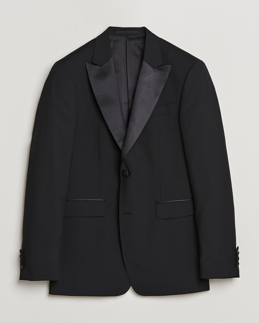 Herre | Dressjakker | Tiger of Sweden | Justin Tuxedo Blazer Black