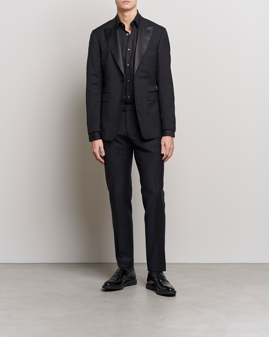 Herre | Dressjakker | Tiger of Sweden | Justin Tuxedo Blazer Black