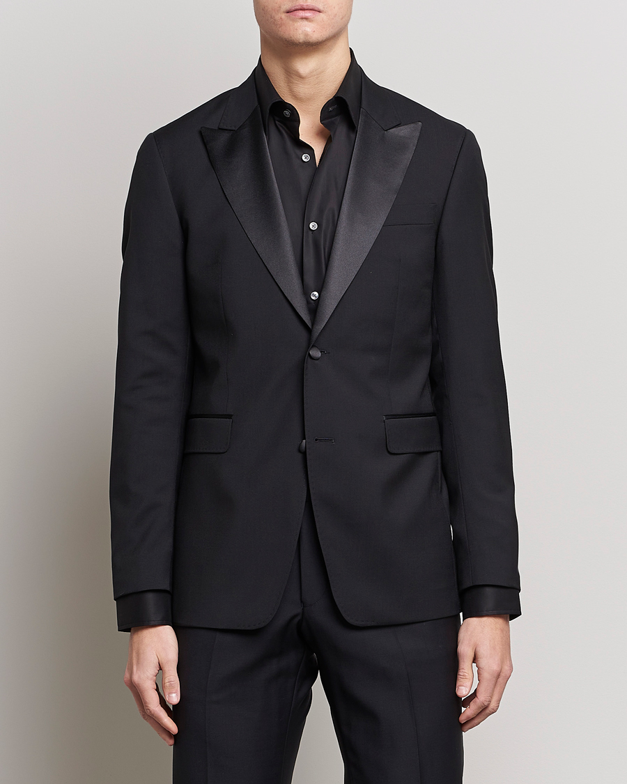 Herre | Tiger of Sweden | Tiger of Sweden | Justin Tuxedo Blazer Black