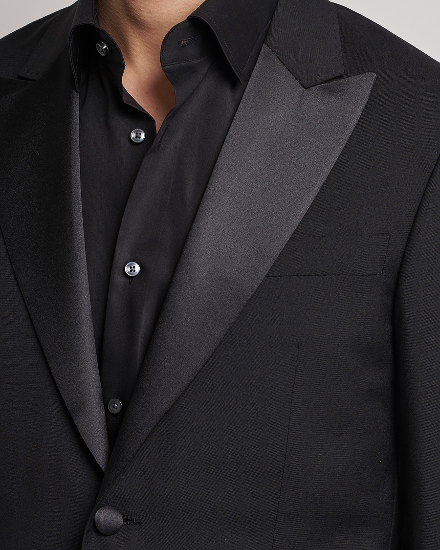 Herre | Dressjakker | Tiger of Sweden | Justin Tuxedo Blazer Black