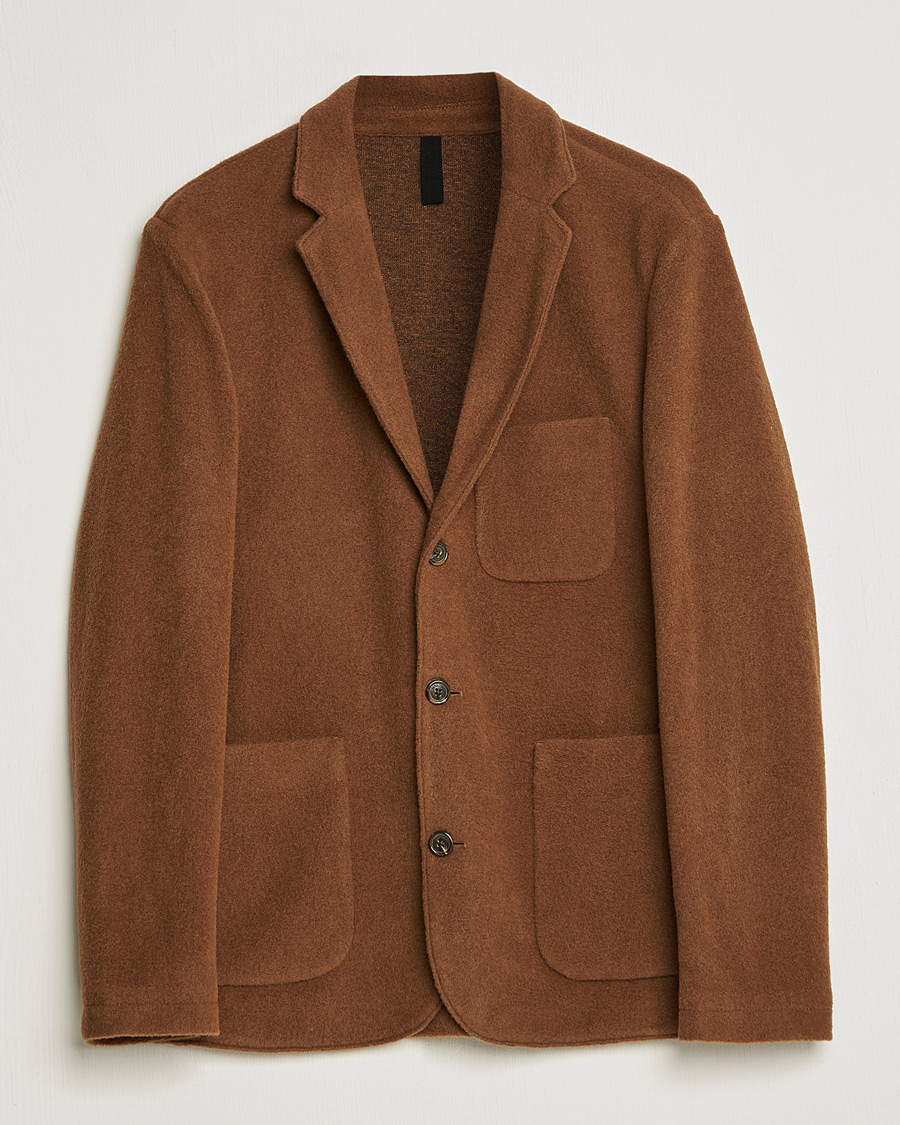 Herre | Dressjakker | J.Lindeberg | Carlton Wool Cardigan Blazer Chipmunk