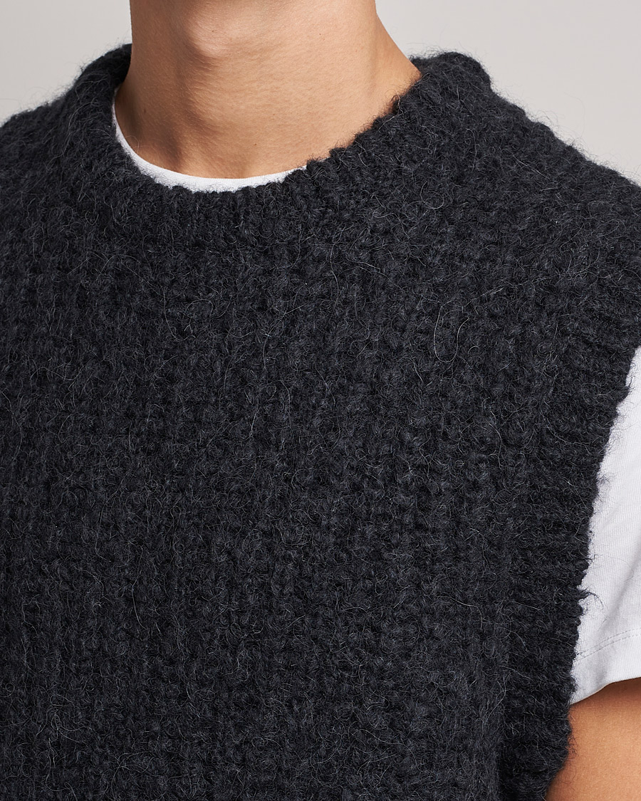 Herre | Gensere | J.Lindeberg | Alfons Wool Slipover Black