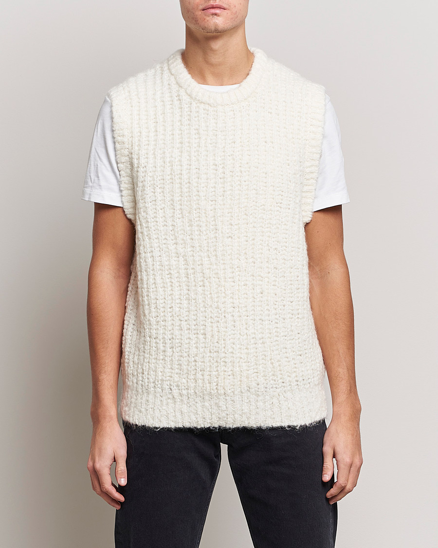 Herre |  | J.Lindeberg | Alfons Wool Slipover Cloud White