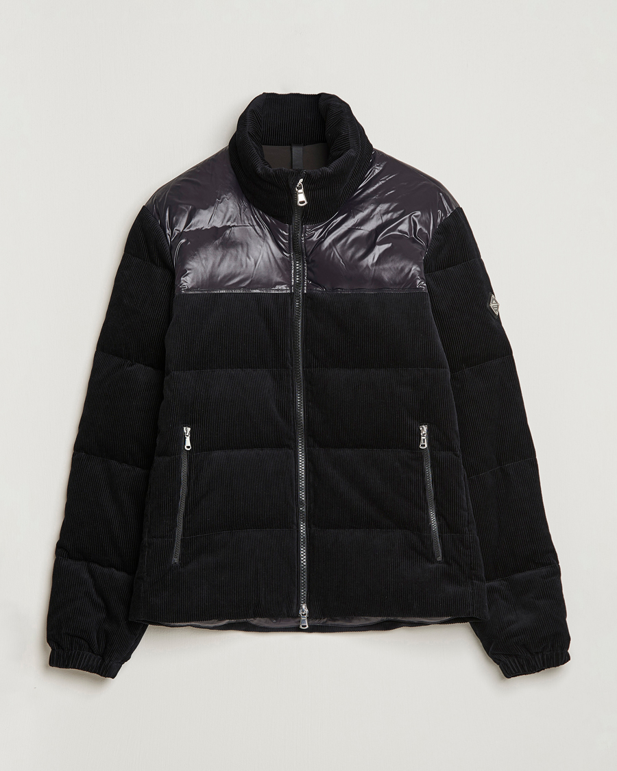 Herre | Jakker | J.Lindeberg | Baker Cord Down Jacket Black