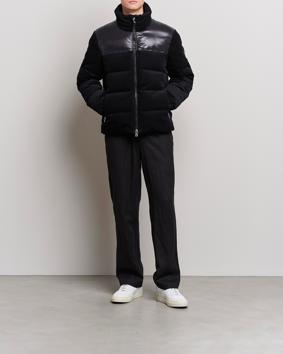 Herre | Jakker | J.Lindeberg | Baker Cord Down Jacket Black